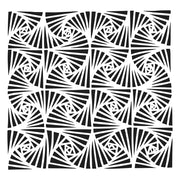 STENCIL 12x12 Fantangle TCW902